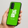כיסוי בעיצוב אישי עם השם שלך לדגם - Motorola Signature 5G בעיצוב ארנב מחזיק גזר