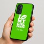 כיסוי בעיצוב אישי עם השם שלך לדגם - Motorola Signature 5G בעיצוב לנשק את החברה שלי