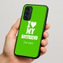 כיסוי בעיצוב אישי עם השם שלך לדגם - Motorola Signature 5G בעיצוב אוהבת את החבר שלי