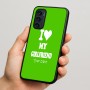 כיסוי בעיצוב אישי עם השם שלך לדגם - Motorola Signature 5G בעיצוב אוהב את החברה שלי