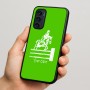 כיסוי בעיצוב אישי עם השם שלך לדגם - Motorola Signature 5G בעיצוב רוכב סוסים