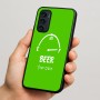 כיסוי בעיצוב אישי עם השם שלך לדגם - Motorola Signature 5G בעיצוב מיכל של בירה