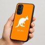 כיסוי בעיצוב אישי עם השם שלך לדגם - Motorola Signature 5G בעיצוב קנגורו