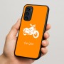 כיסוי בעיצוב אישי עם השם שלך לדגם - Motorola Signature 5G בעיצוב הארלי-דיווידסון