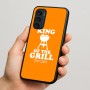 כיסוי בעיצוב אישי עם השם שלך לדגם - Motorola Signature 5G בעיצוב מלך הגריל