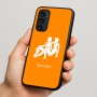 כיסוי בעיצוב אישי עם השם שלך לדגם - Motorola Signature 5G בעיצוב מזלות - תאומים