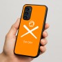 כיסוי בעיצוב אישי עם השם שלך לדגם - Motorola Signature 5G בעיצוב כדור בסיס
