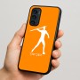כיסוי בעיצוב אישי עם השם שלך לדגם - Motorola Signature 5G בעיצוב זורק כידון