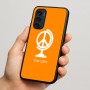 כיסוי בעיצוב אישי עם השם שלך לדגם - Motorola Signature 5G בעיצוב גלובוסי שלום