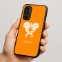 כיסוי בעיצוב אישי עם השם שלך לדגם - Motorola Signature 5G בעיצוב פרחי קרן
