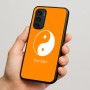 כיסוי בעיצוב אישי עם השם שלך לדגם - Motorola Signature 5G בעיצוב סמל יינג יאנג