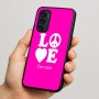 כיסוי בעיצוב אישי עם השם שלך לדגם - Motorola Signature 5G בעיצוב אהבה
