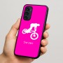 כיסוי בעיצוב אישי עם השם שלך לדגם - Motorola Signature 5G בעיצוב רוכב אופניים