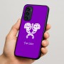 כיסוי בעיצוב אישי עם השם שלך לדגם - Motorola Signature 5G בעיצוב פרחי קרן
