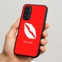 כיסוי בעיצוב אישי עם השם שלך לדגם - Motorola Signature 5G בעיצוב שפתיים - נשיקה