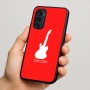 כיסוי בעיצוב אישי עם השם שלך לדגם - Motorola Signature 5G בעיצוב גיטרה