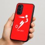 כיסוי בעיצוב אישי עם השם שלך לדגם - Motorola Signature 5G בעיצוב כדורגל אולימפי