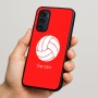 כיסוי בעיצוב אישי עם השם שלך לדגם - Motorola Signature 5G בעיצוב כדור כדורעף