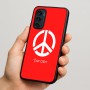 כיסוי בעיצוב אישי עם השם שלך לדגם - Motorola Signature 5G בעיצוב סמל השלום