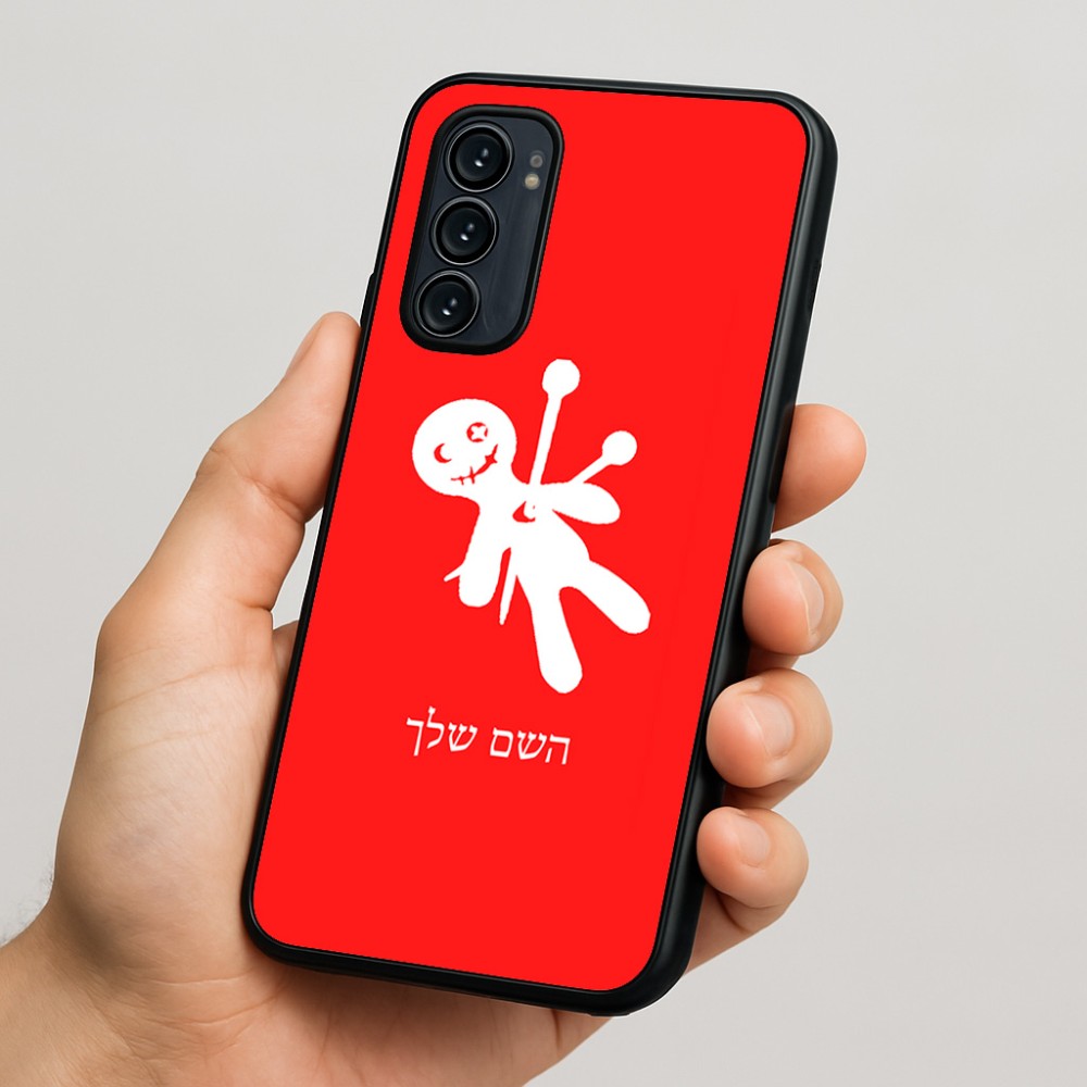 כיסוי בעיצוב אישי עם השם שלך לדגם - Motorola Signature 5G בעיצוב וודו