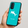 כיסוי בעיצוב אישי עם השם שלך לדגם - Motorola Signature 5G בעיצוב כריש ראש פטיש