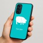 כיסוי בעיצוב אישי עם השם שלך לדגם - Motorola Signature 5G בעיצוב חזיר
