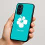 כיסוי בעיצוב אישי עם השם שלך לדגם - Motorola Signature 5G בעיצוב פרח היביסקוס
