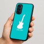 כיסוי בעיצוב אישי עם השם שלך לדגם - Motorola Signature 5G בעיצוב גיטרה