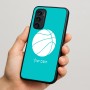 כיסוי בעיצוב אישי עם השם שלך לדגם - Motorola Signature 5G בעיצוב כדורסל