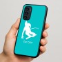 כיסוי בעיצוב אישי עם השם שלך לדגם - Motorola Signature 5G בעיצוב סקי