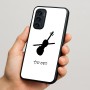 כיסוי בעיצוב אישי עם השם שלך לדגם - Motorola Signature 5G בעיצוב כינור
