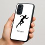 כיסוי בעיצוב אישי עם השם שלך לדגם - Motorola Signature 5G בעיצוב רץ