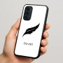 כיסוי בעיצוב אישי עם השם שלך לדגם - Motorola Signature 5G בעיצוב נוצת נוצה