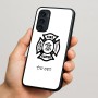 כיסוי בעיצוב אישי עם השם שלך לדגם - Motorola Signature 5G בעיצוב כבאי - תגית