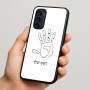 כיסוי בעיצוב אישי עם השם שלך לדגם - Motorola Signature 5G בעיצוב יד