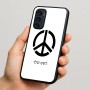 כיסוי בעיצוב אישי עם השם שלך לדגם - Motorola Signature 5G בעיצוב סמל השלום