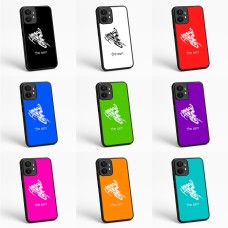 כיסוי בעיצוב אישי עם השם שלך לדגם - Motorola moto X70 Air בעיצוב אופנוע שלג