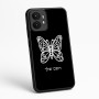 כיסוי בעיצוב אישי עם השם שלך לדגם - Motorola moto X70 Air בעיצוב פרפר