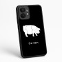 כיסוי בעיצוב אישי עם השם שלך לדגם - Motorola moto X70 Air בעיצוב חזיר