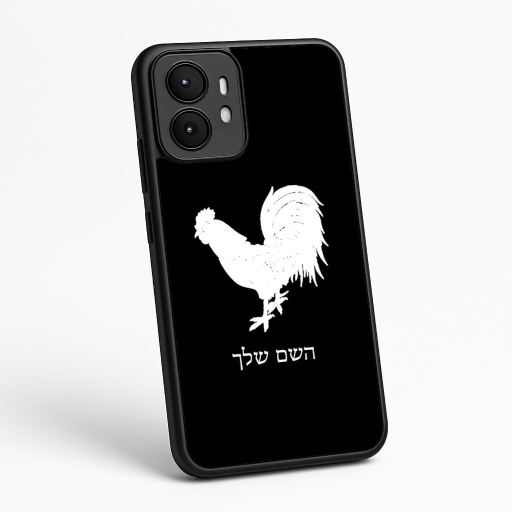 כיסוי בעיצוב אישי עם השם שלך לדגם - Motorola moto X70 Air בעיצוב תרנגול