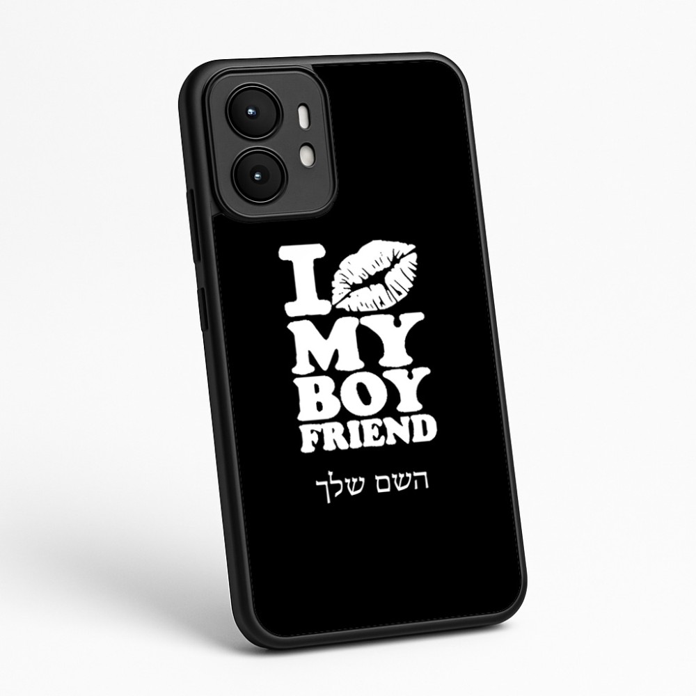 כיסוי בעיצוב אישי עם השם שלך לדגם - Motorola moto X70 Air בעיצוב נשקי את חבר שלי