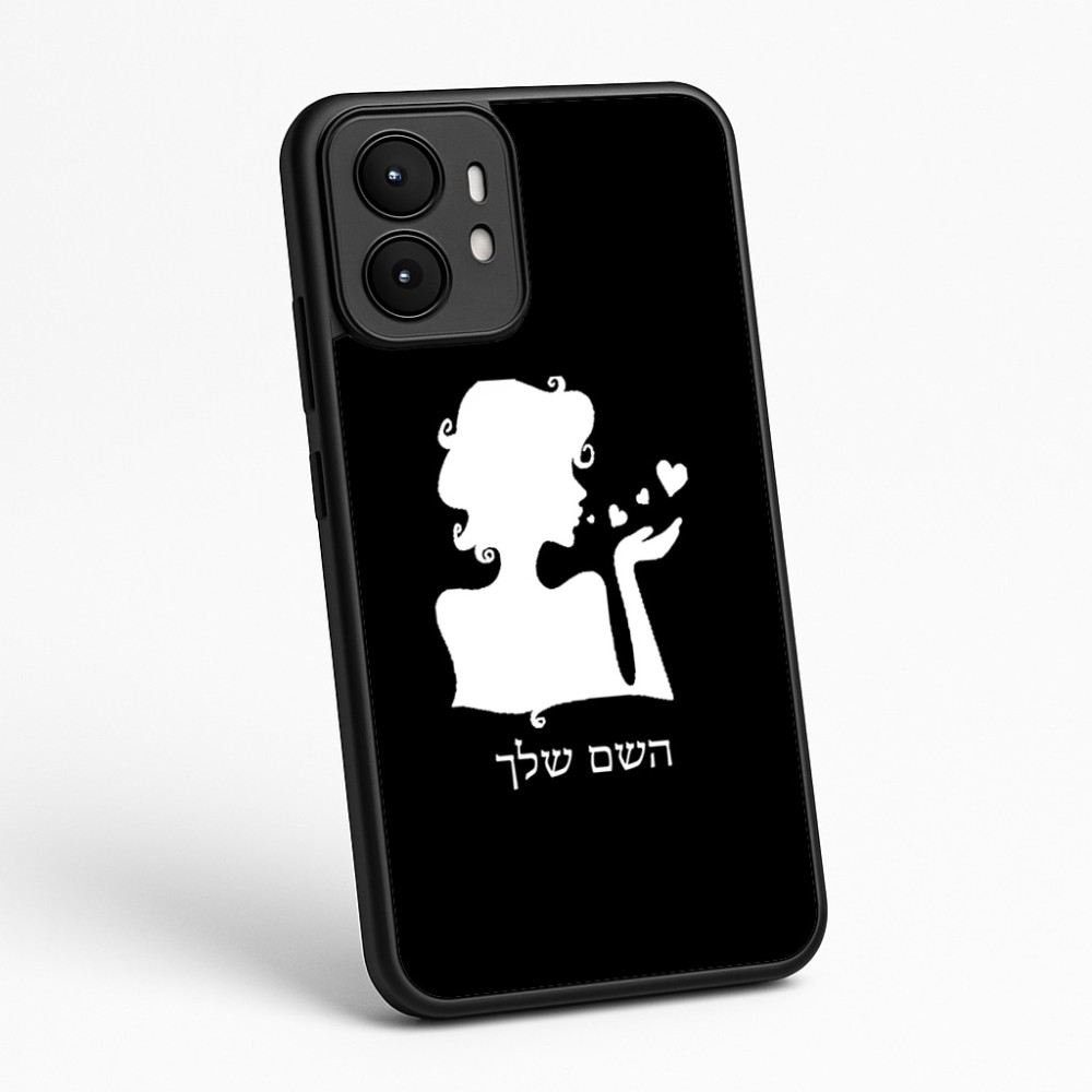 כיסוי בעיצוב אישי עם השם שלך לדגם - Motorola moto X70 Air בעיצוב אהבת נשים