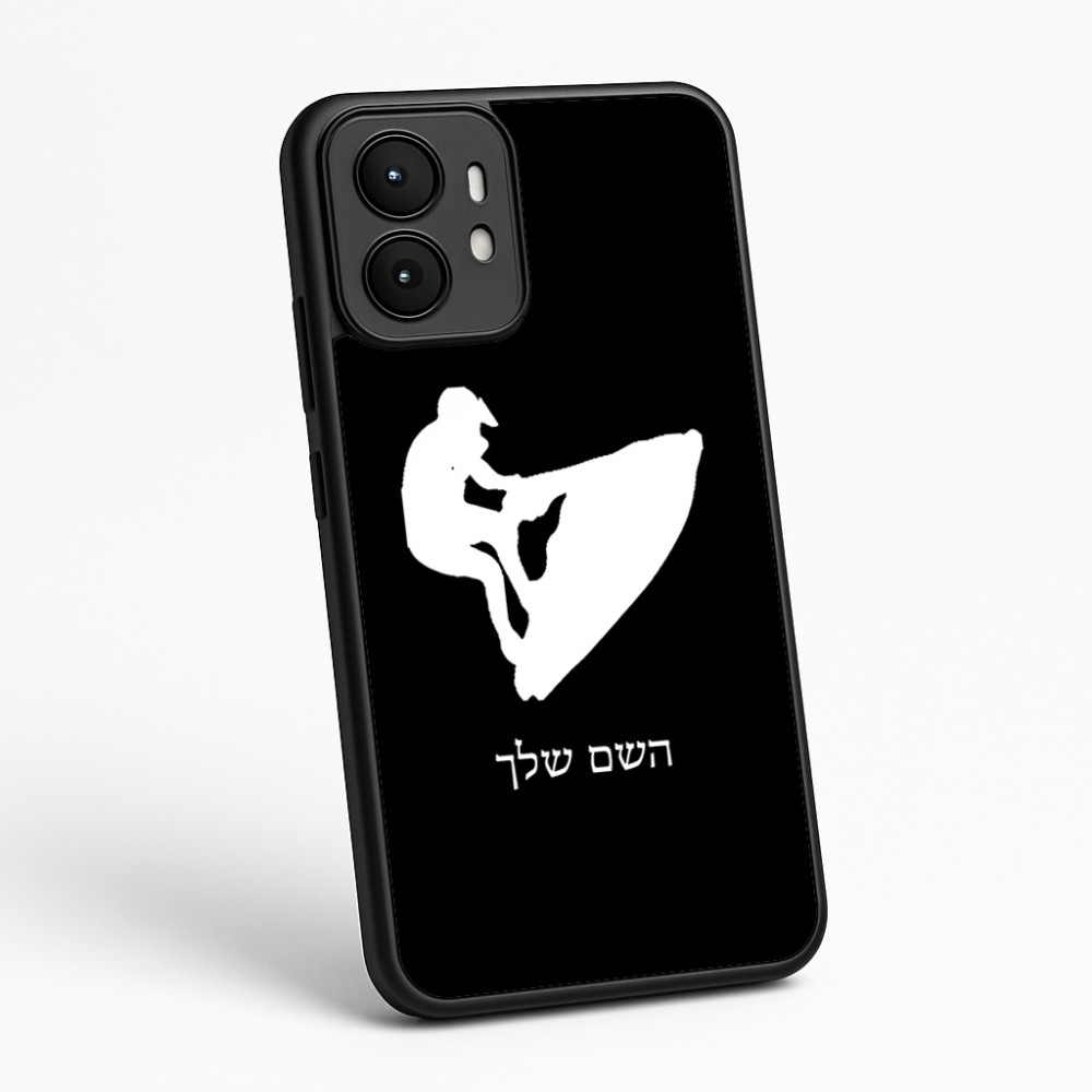 כיסוי בעיצוב אישי עם השם שלך לדגם - Motorola moto X70 Air בעיצוב אופנוע ים