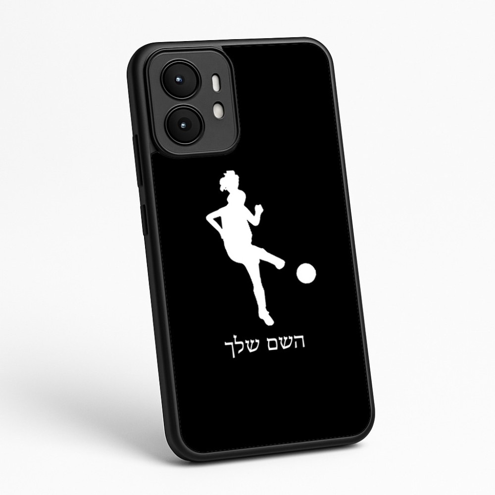 כיסוי בעיצוב אישי עם השם שלך לדגם - Motorola moto X70 Air בעיצוב שחקנית כדורגל - אישה