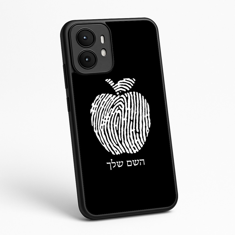 כיסוי בעיצוב אישי עם השם שלך לדגם - Motorola moto X70 Air בעיצוב הדפס תפוח