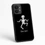 כיסוי בעיצוב אישי עם השם שלך לדגם - Motorola moto X70 Air בעיצוב סקלטון