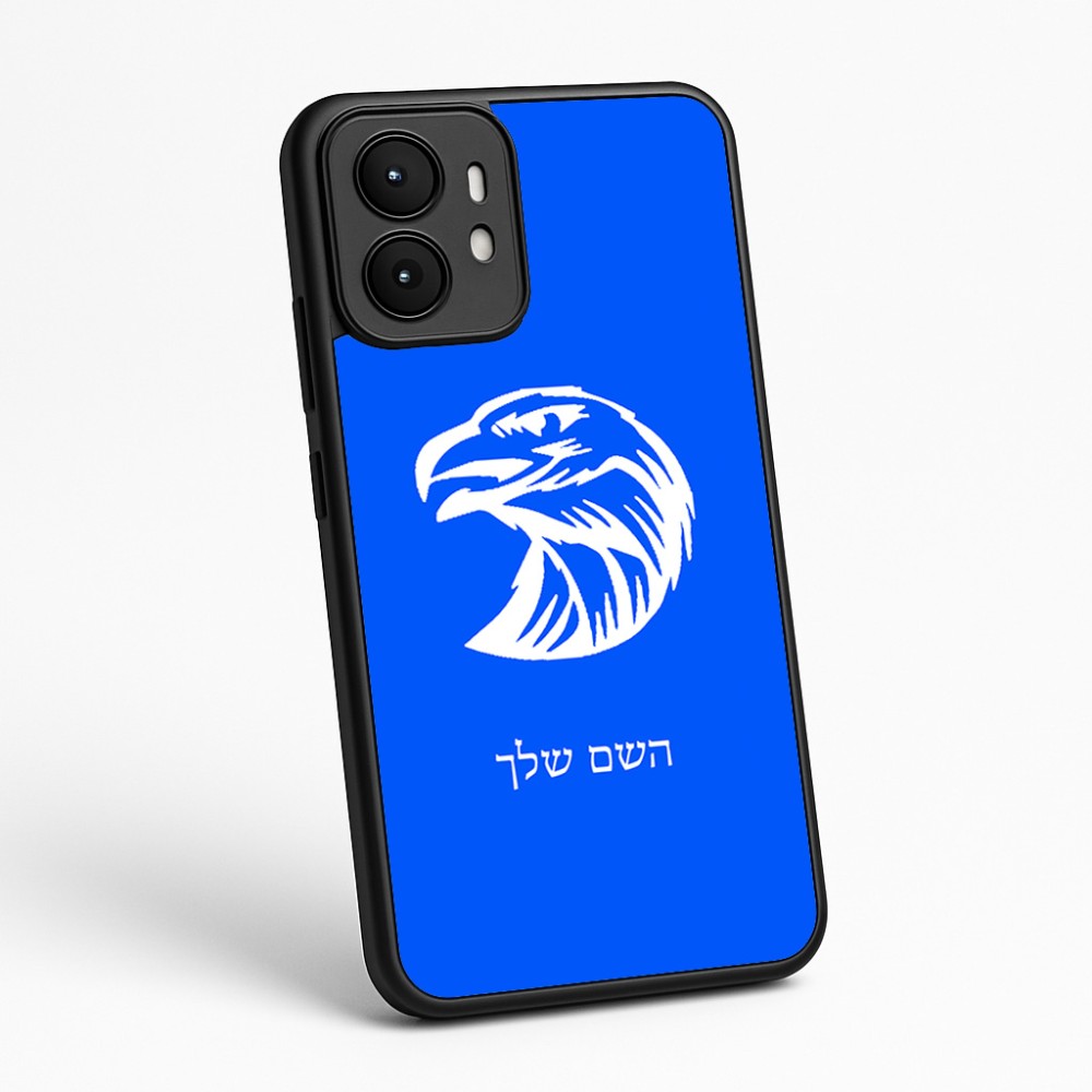 כיסוי בעיצוב אישי עם השם שלך לדגם - Motorola moto X70 Air בעיצוב ראש נשר