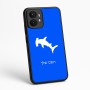 כיסוי בעיצוב אישי עם השם שלך לדגם - Motorola moto X70 Air בעיצוב כריש ראש פטיש