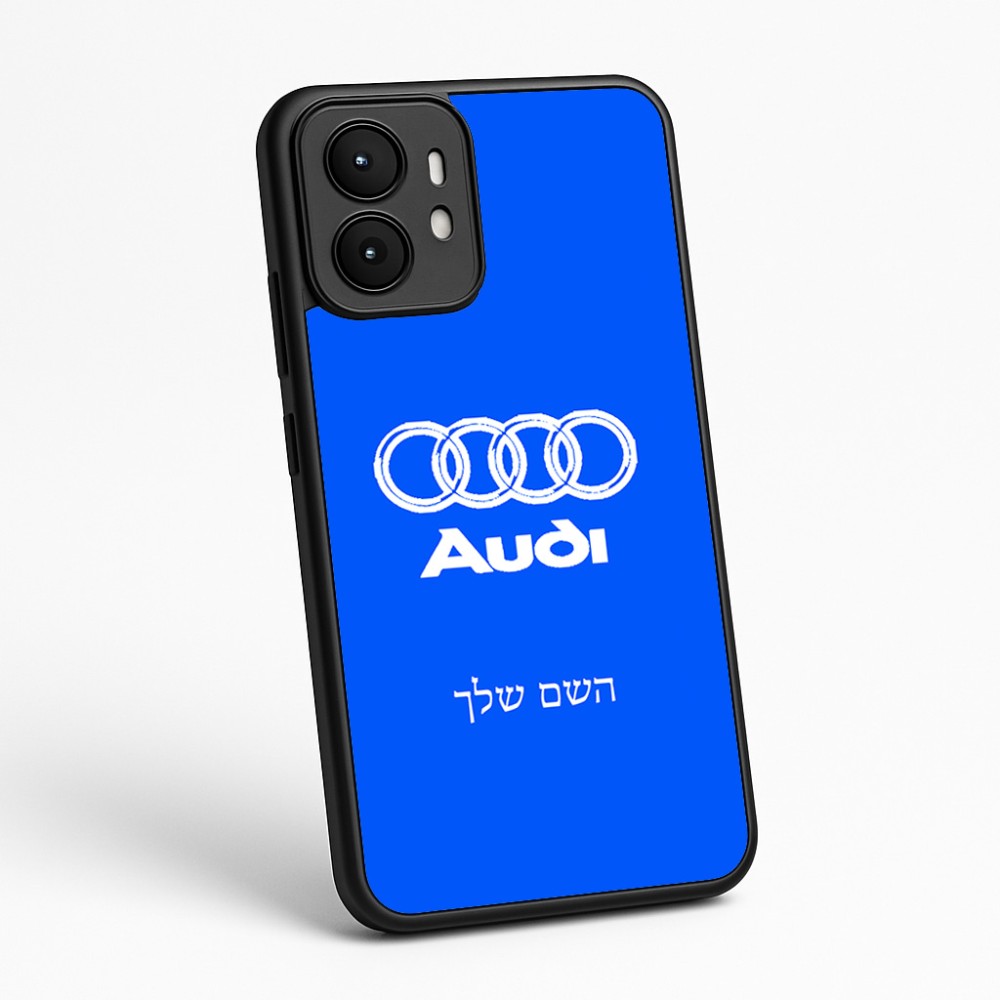 כיסוי בעיצוב אישי עם השם שלך לדגם - Motorola moto X70 Air בעיצוב אאודי