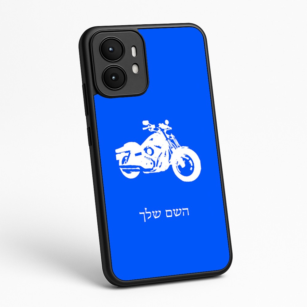 כיסוי בעיצוב אישי עם השם שלך לדגם - Motorola moto X70 Air בעיצוב הארלי-דיווידסון
